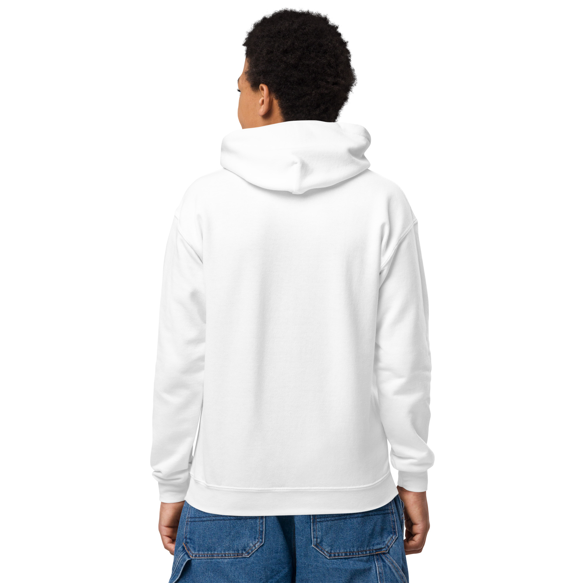 Youth heavy blend hoodie - Image 8