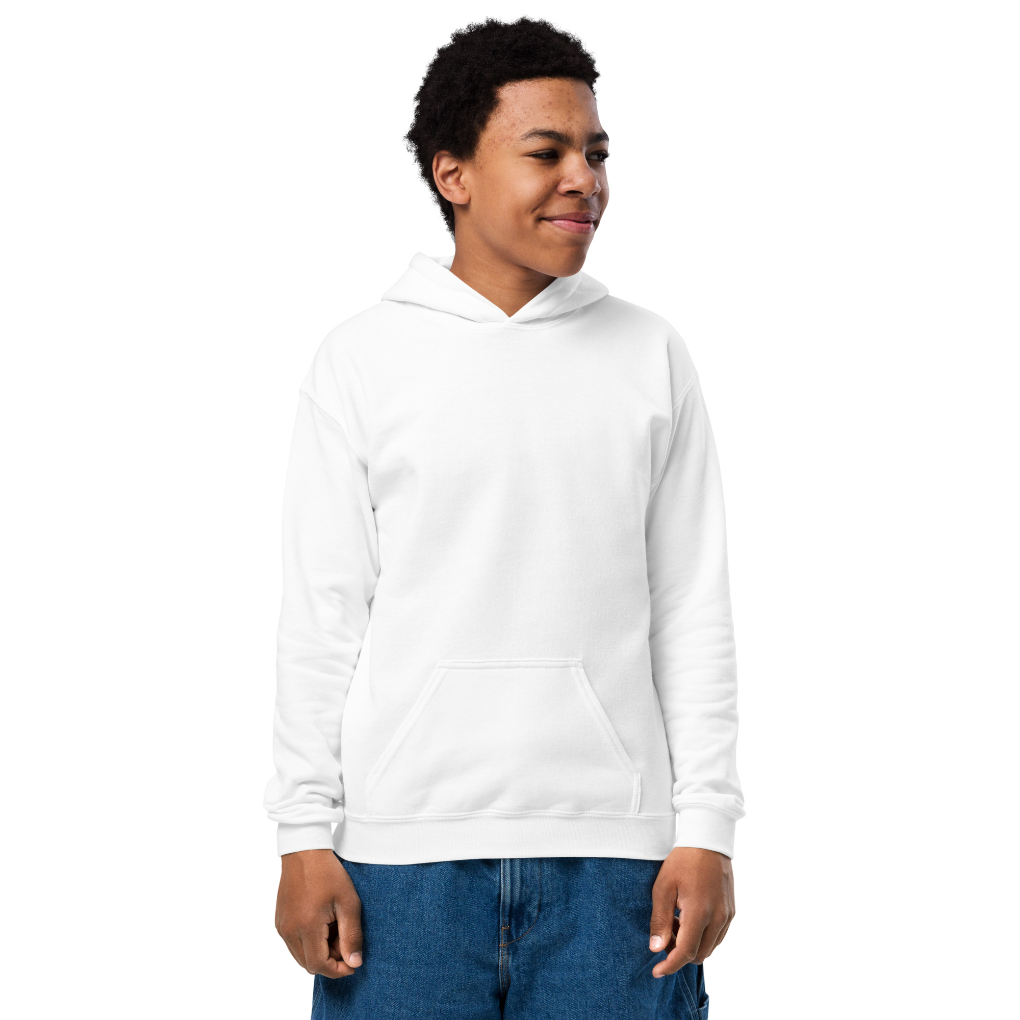 Youth heavy blend hoodie - Image 6