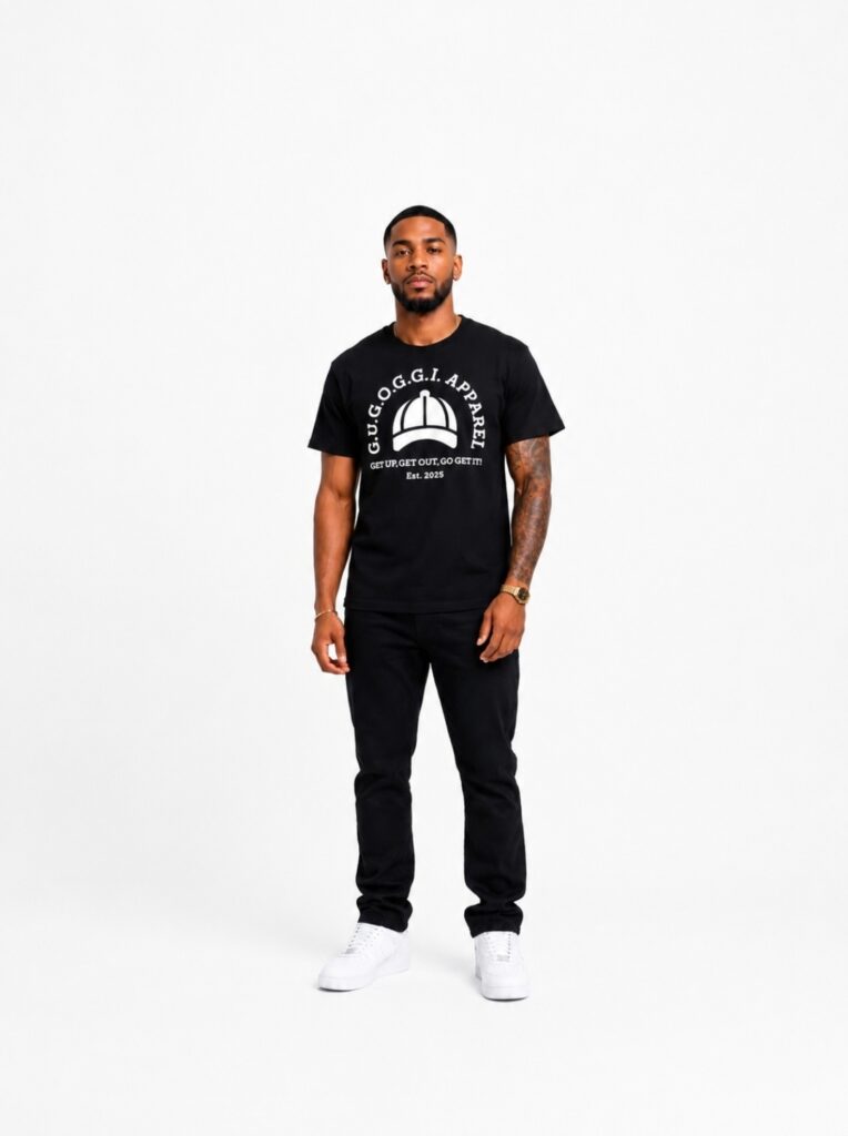 GUGOGGI Signature Logo Tee